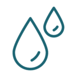 Leak septic tank Two Drops of water icons