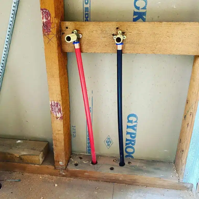 Hot water plumbing completed for a merimbular client