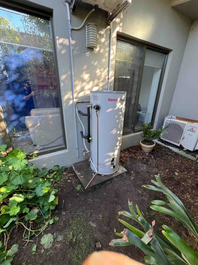 A new hot water system installed in Merimbula