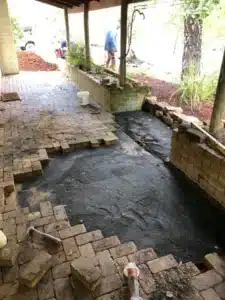 Plumbers preparing to upgrade a plumbing system