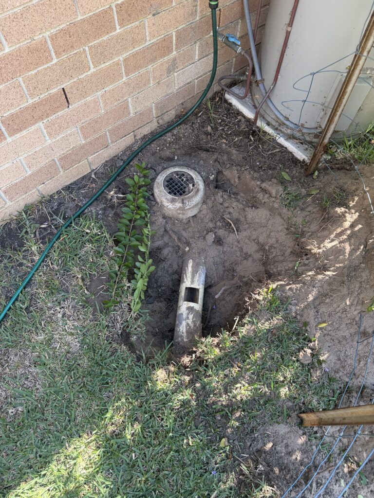 Broken pipe in a Bega home