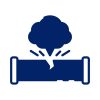 Gas leak icon