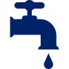 Leaking tap icon