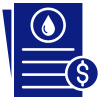 Water bill icon