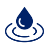 Water pooling icon